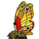 Jaune Clair Tiffany Papillon (0923-xcds005)
