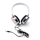 Motif De Cr�ne �couteurs �l�gants Pc Mp3, Mp4 Casque (1.2m/3.5mm Jcak / Blanc)