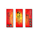 Estirada De 3 Pc Pintura Abstracta Hecha A Mano Set (0192-ycf103774)