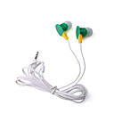 Ping Pong Tenis De Mesa Auriculares Bate Estilo (verde / Amarillo)