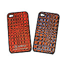 Caja De Pl�stico Protectora Para El Iphone 4 (2 Colores Por Paquete) (szzh007)