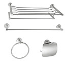 De Aluminio De 4 Piezas De Accesorios De Ba�o (1041-les-8100 8101 8108 8109)