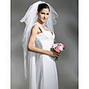 3 Layer Waltz With Beading Wedding Veil