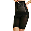 Chinlon Mi Cuisse Avec La Taille Midium Shapewear Mariage De Broderie Partie / (1084-k0620)