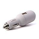 Cigare De La Voiture Pour Unversal Ipad / Iphone / Autres Dispositifs, Blanc