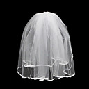 2 Couches De Longueur Du Bout Des Doigts Voile De La Mari�e (0498-ts084)