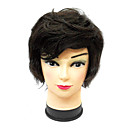 Cpaless 100% Cheveux Humains Noire Courte Perruque De Cheveux Boucl�s (0466-hmyy-019)
