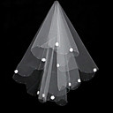 1 Layer Waltz Length Wedding Veil (0498-TS088)