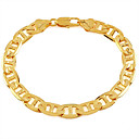 Belle Bracelet En Or 18 Carats Plaqu� En Laiton (0801-h2d2220-jc309)