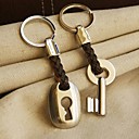 ��cuerda De C��amo En El Amor�� Llave Y La Cerradura Llavero Conjunto De Terciopelo Bolsa De Regalo