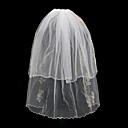 2 Layers Elbow Length Wedding Veil