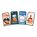 Caja De Pl�stico Protectora Para El Iphone 4 (4 Colores Por Paquete) (czah383)