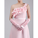 El�stico De Sat�n De Novia / Guantes Ocasiones Especiales (1082-st202)