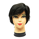 Cpaless 100% Cheveux Humains Perruque De Cheveux Noirs Courts Droite (0466-hmyy-001)