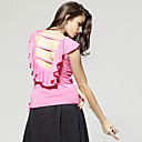 TS Backless Ruffle Blouse Shirt