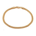 Belle Bracelet En Or 18 Carats Plaqu� En Laiton (0801-h2g2101-jd404)