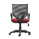 Rouge Chaise De Bureau Avec Noire (888 As03cm1218)