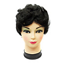 Cpaless 100% Cheveux Humains Noire Courte Perruque De Cheveux Boucl�s (0466-hmyy-020)