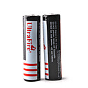 Ultrafire Protegidas 3.7v 3000mah Recargable Brc18650 Bater�as De Li-ion (pack De 2 Negro + Blanco) (11190151)
