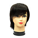 Cpaless 100% Cheveux Humains Perruque De Cheveux Noirs Courts Droite (0466-hmyy-013)