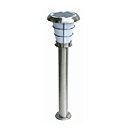 Energ�a Solar De Acero Inoxidable, Luz Llevada Del C�sped (1049-cis-cuarenta Y Un Mil Doscientos Treinta Y Uno)