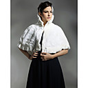 Sans Manches Fausse Fourrure Veste De Mari�e De Mari�e / Wrap (whpj0031-2052)