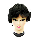 Cpaless 100% Cheveux Humains Noire Courte Perruque De Cheveux Boucl�s (0466-hmyy-027)