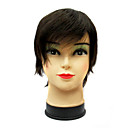 Cpaless 100% Cheveux Humains Courte Perruque Brune Cheveux Raides (0466-hmyy-011)