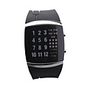De Acero Inoxidable De Cuerda De Goma Pulsera-negro (7591117)