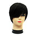 Cpaless 100% Cheveux Humains Perruque De Cheveux Noirs Courts Droite (0466-hmyy-005)