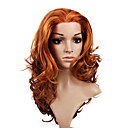 Lacet � Long Synth�tique De Haute Qualit� Dor� Perruque De Cheveux Boucl�s (de 11,23 � 0479-tslr21)