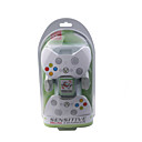 2 X 1800mah Batteries Contr�leur De Station De Si�ge Avec Le Chargeur Double Pour Xbox 360 Slim (blanc)
