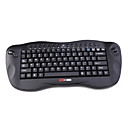 W9710rf 2.4g Teclado Multimedia Inal�mbrico Con Rueda De Desplazamiento-negro