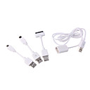 3-en-1 Kit De Cable Usb Para El Iphone / Nokia / Blackberry / Htc