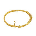 Belle Bracelet En Or 18 Carats Plaqu� En Laiton (0801-00705-08)