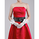 Gauze Elbow With Bowknot Wedding/ Special Occasion Gloves