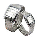Mike Mouvement � Quartz Japnese Cas Couple Carr�s Montres Son-et-sienne (0717-8119)