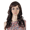 Capless Nature � Long Synth�tique De Haute Qualit� Comparer La Lumi�re Perruque Cheveux Bruns Boucl�s (0463-lpp520)