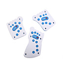 Reemplazo Universal Cubierta Del Pedal De Freno Del Veh�culo Conjunto De Embrague / / Acelerador-azul