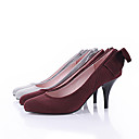 Superior Ante Los Talones A Mediados Cerrado Dedos De Los Pies Con Zapatos De Moda Bowknot (0985-hg055-3)