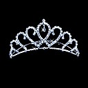 Aleaci�n Preciosa Tiara De La Boda Con El Checo Diamantes De Imitaci�n De Novia (0986-b511s)