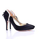 Ante Los Tacones Altos Superior Cerrado De Los Pies Con Zapatos De Moda De Encaje (0985 - Hg052-5)