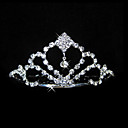 Aleaci�n Preciosa Tiara De La Boda Con El Checo Diamantes De Imitaci�n De Novia (0986-b577)