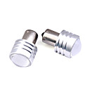 A Su Vez 12v 1w Coche Camino De La Se�al Led Azul Bombillas (pack De 2)