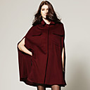 Solapa Con Palangre Capa De Dise�o Bolsillos / Outerwears Mujeres (ss-f-bl0736013)