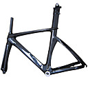 Nouvelle Compl�te En Fibre De Carbone Cadre De Triathlon Du Temps Et De La Fourche (bc0965014)