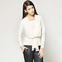 Design Chiffon Avant Avec Pull Ceinture / Chandails Des Femmes (ff-d-bl0736720)