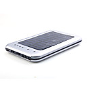6-en-1 Cargador Port�til Panel Solar + Linterna Led Para 4/cellphones Iphone (plata)