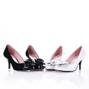 Basane Sup�rieure Talons Mi Ferm� Orteils Avec La Chaussure De Mode De Fleurs (0985-hg055-4)