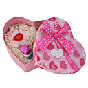 Linda Toalla Desnudo Y Wraped Lolipop D�a De San Valent�n / Fiesta / Regalo De Boda Con Un Coraz�n Lleno De Amor En Forma De Caja